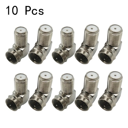 Cable TV Connector F Male To F Female TV Turning Zinc Alloy 5/10/20 Pcs - Zdjęcie 10 z 21