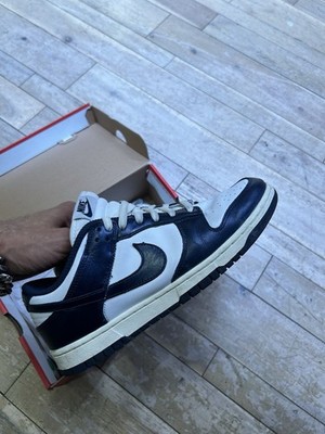 Size 10 W - 8.5 M - Nike Dunk Premium Low Vintage Navy | eBay