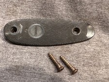 Remington M-514510511512550 Buttplate- Wscrews- Curved Remington M-514510511512550 Buttplate- Wscrews- Curved