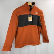 The North Face Gordon Lyons 1/4 Zip Fleece Pullover Mens XL Earthen Cooper NEW