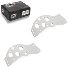 Kit 2x Rinforzo Lamiera Saldata Attacco Ammortizzatore Assale Posteriore per VW T4 Camper