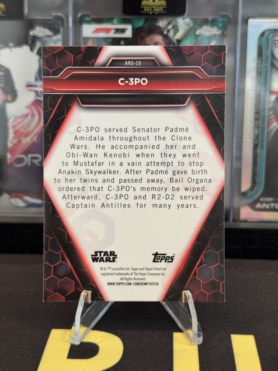 2025 Topps Star Wars Smugglers Outpost C-3PO Revenge Of The Sith