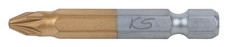 KS TOOLS 1/4" TiN Bit, 50mm, PZ1, 5er Pack