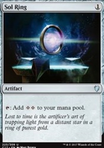 Light Play x 1 Sol Ring Commander 2017