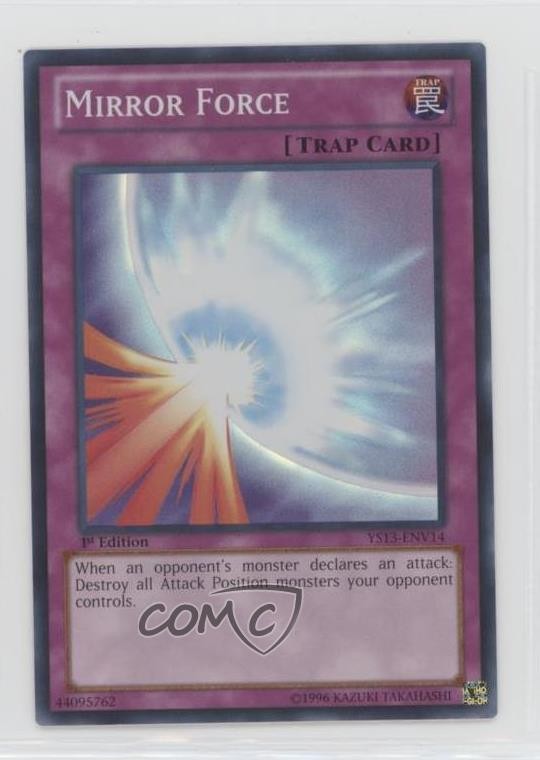 Mirror Force 1st Edition YuGiOh Starter Deck 13 Super Starter V for Victory 0b3-image