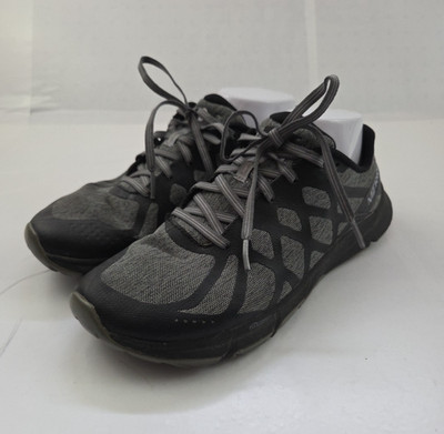 Merrell Bare Access Flex 2 Sneakers Womens Size 9.5 Gray Black Lace Up Athletic