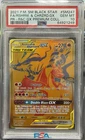 2021 POKEMON SM BLACK STAR PROMO #SM247 FULL ART/RESHIRAM & CHARIZARD GX PSA 10