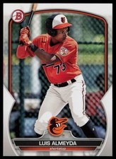 2023 BOWMAN DRAFT LUIS ALMEYDA RC BALTIMORE ORIOLES #BD-145