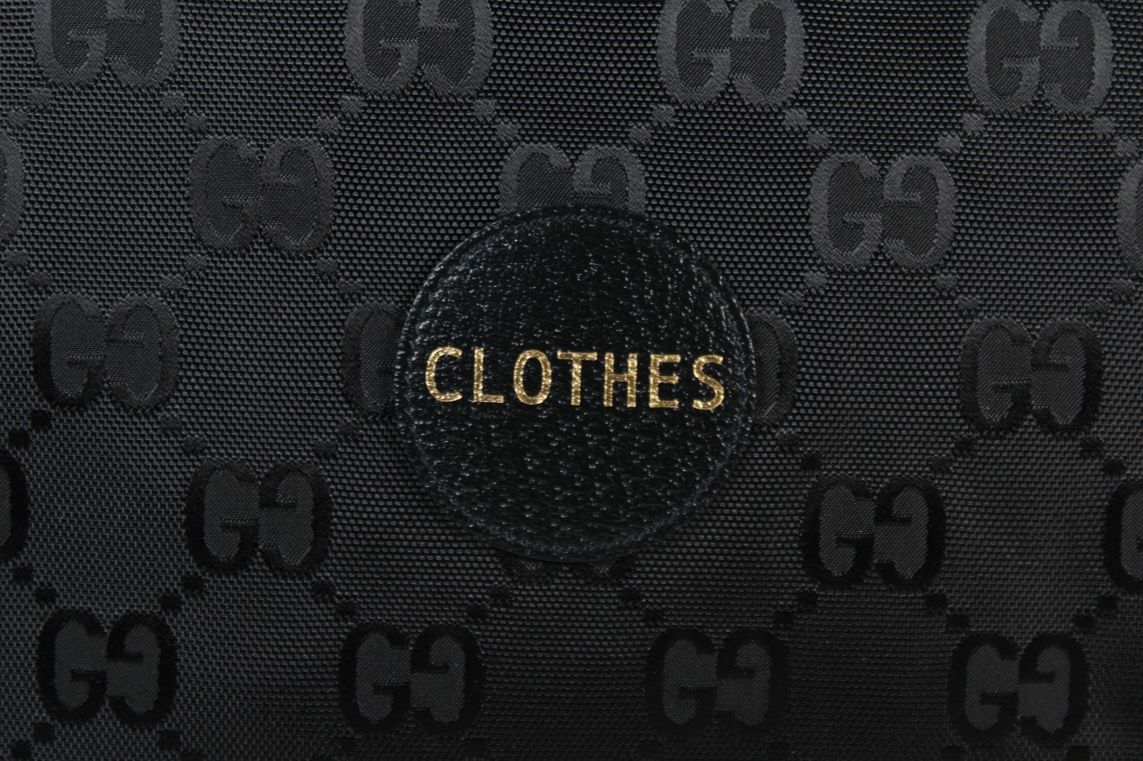 GUCCI Black GG Logo Print Canvas Large OFF THE GRID Packing Cube Travel Bag thumbnail 2