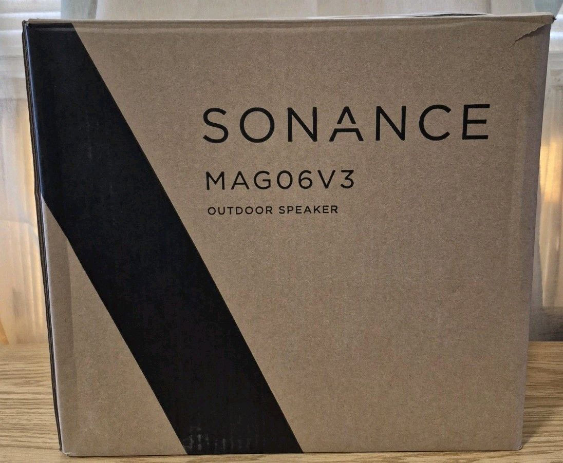 Sonance MAG06V3 Weather-Resistant 2-Way Outdoor Speaker for Patio and Garden