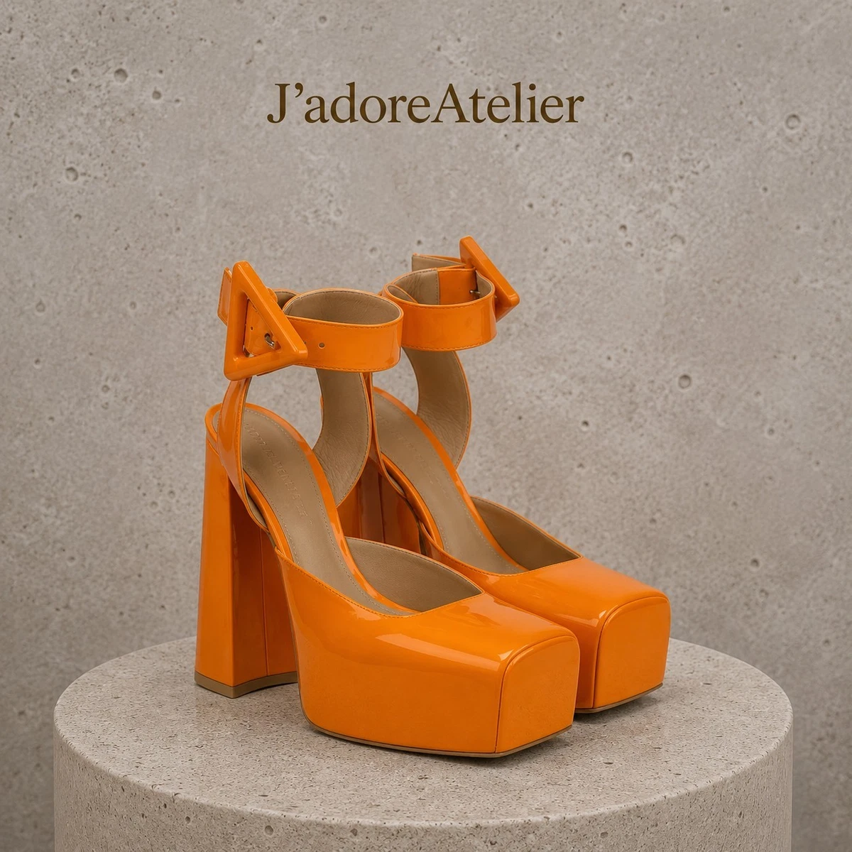 BOTTEGA VENETA オレンジ ハイヒールブーツ Bottega Veneta Orange Shoes for Women for sale | eBay