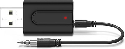USB Bluetooth 5.0 Transmitter Receiver, 2-in-1 Mini Wireless Audio Adapter,... 