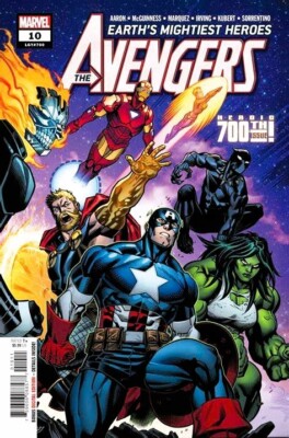 AVENGERS #10 GIANT-SIZE 700TH ISSUE (2018) AARON / McGUINNESS VARIANT ~UNREAD NM