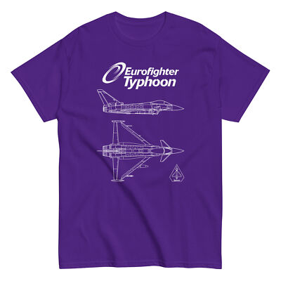 Eurofighter Typhoon Fighter Jet Clean Design T-Shirt