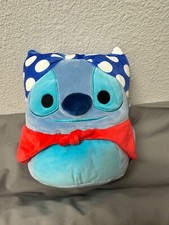 8-Inch Squishmallows Disney's Lilo and Stitch Laundry Superhero Plush