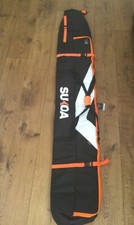Sukoa SS-SPB22 Premium Padded Ski Bag for Air Travel Orange/White  Unisex 