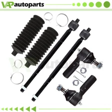 6Pcs For 1992-2000 01 Toyota Camry Suspension Kit Front Rack and Pinion Bellow
