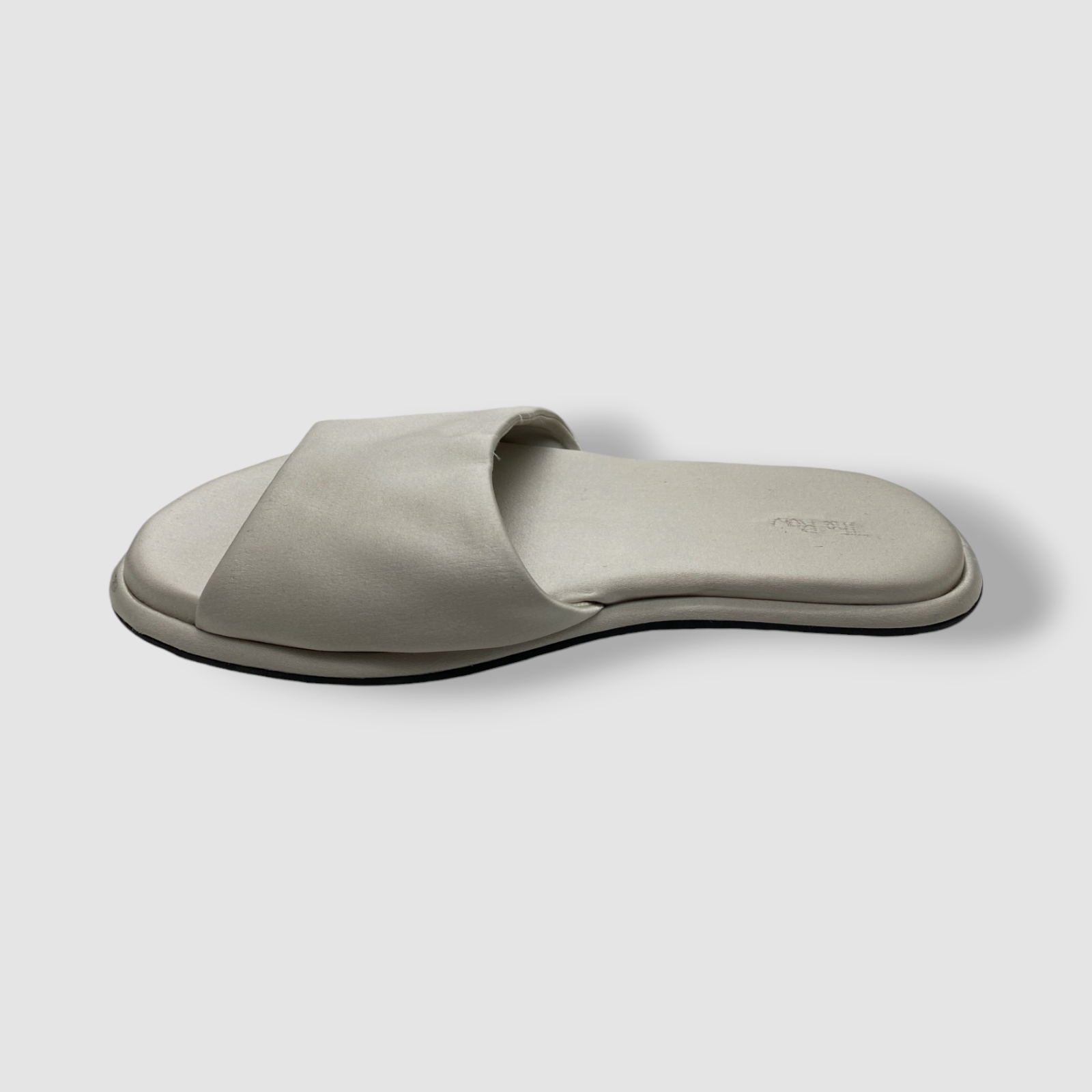 FILA Scarpe ciabatte piatte The Row donna grigio canale raso misura 35 5