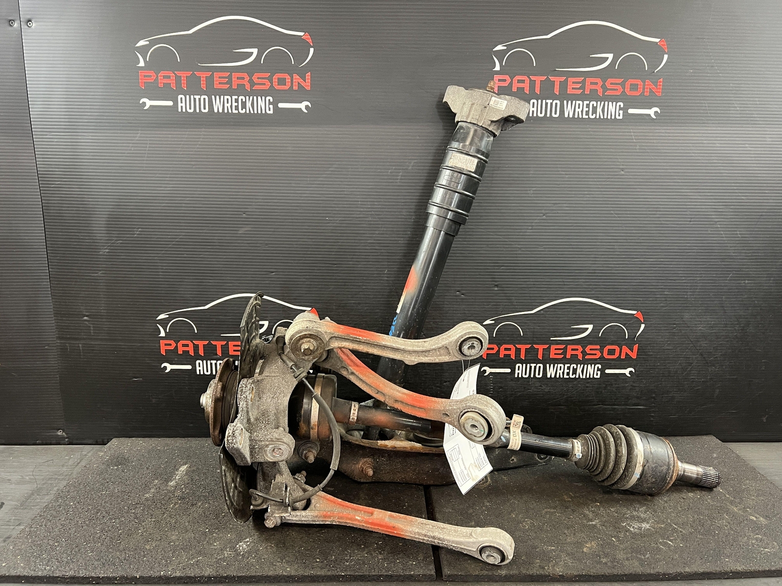 2017 MASERATI GHIBLI REAR PASSENGER KNEE ASSEMBLY ALL WHEEL DRIVE 06701014460