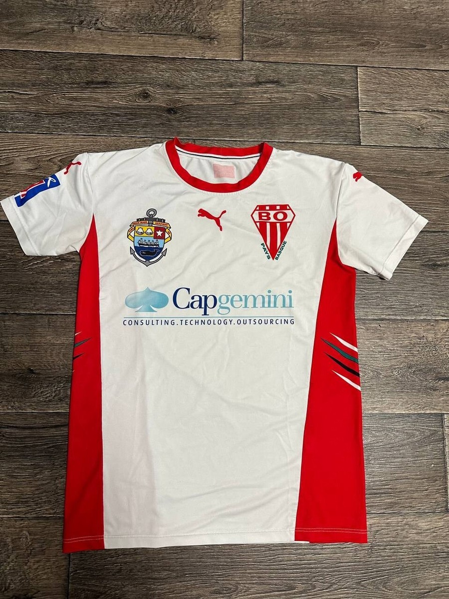 Biarritz Olympique Puma ユニフォーム Vintage Maillot Rugby Biarritz Olympique jersey 2005 Capgemini
