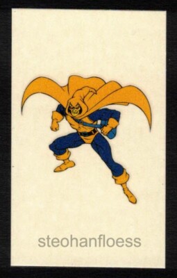 1996 Fleer Skybox Marvel Vision Temporary Mini Tattoo #13 Hobgoblin 2.5 x 1.5 C
