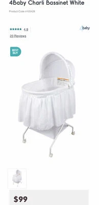 4baby charli bassinet