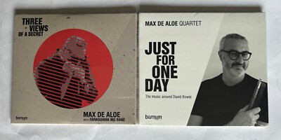 MAX DE ALOE 2 CD JUST FOR ONE DAY - THREE VIEWS OF A SECRET