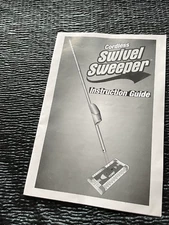 Ontel Products Cordless Swivel Sweeper Instruction Guide 2006 Directions ONLY