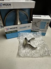 Moen Darcy Towel Ring  Double Robe Hook Set MY1586BN  MY1503BN Brushed Nickel
