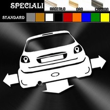 adesivo sticker peugeot 206 tuning down-out dub prespaziato,auto,moto decal