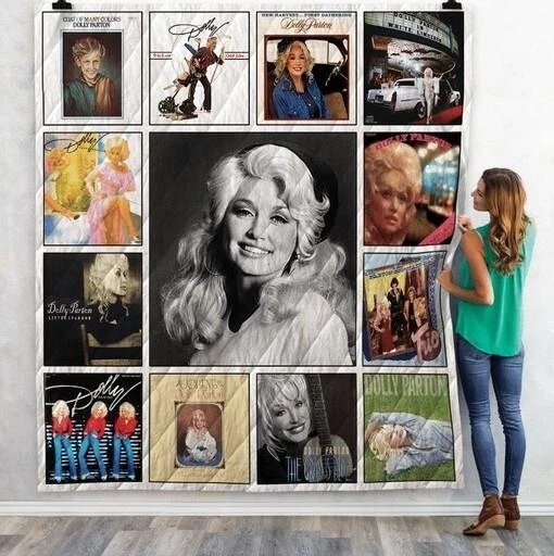 Dolly Parton Fleece Blanket | Christmas Gift | Gift Idea For Fans
