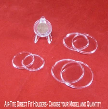 Airtite Brand Coin Holder Capsules  - Choose Your Direct Fit Model and Quantity