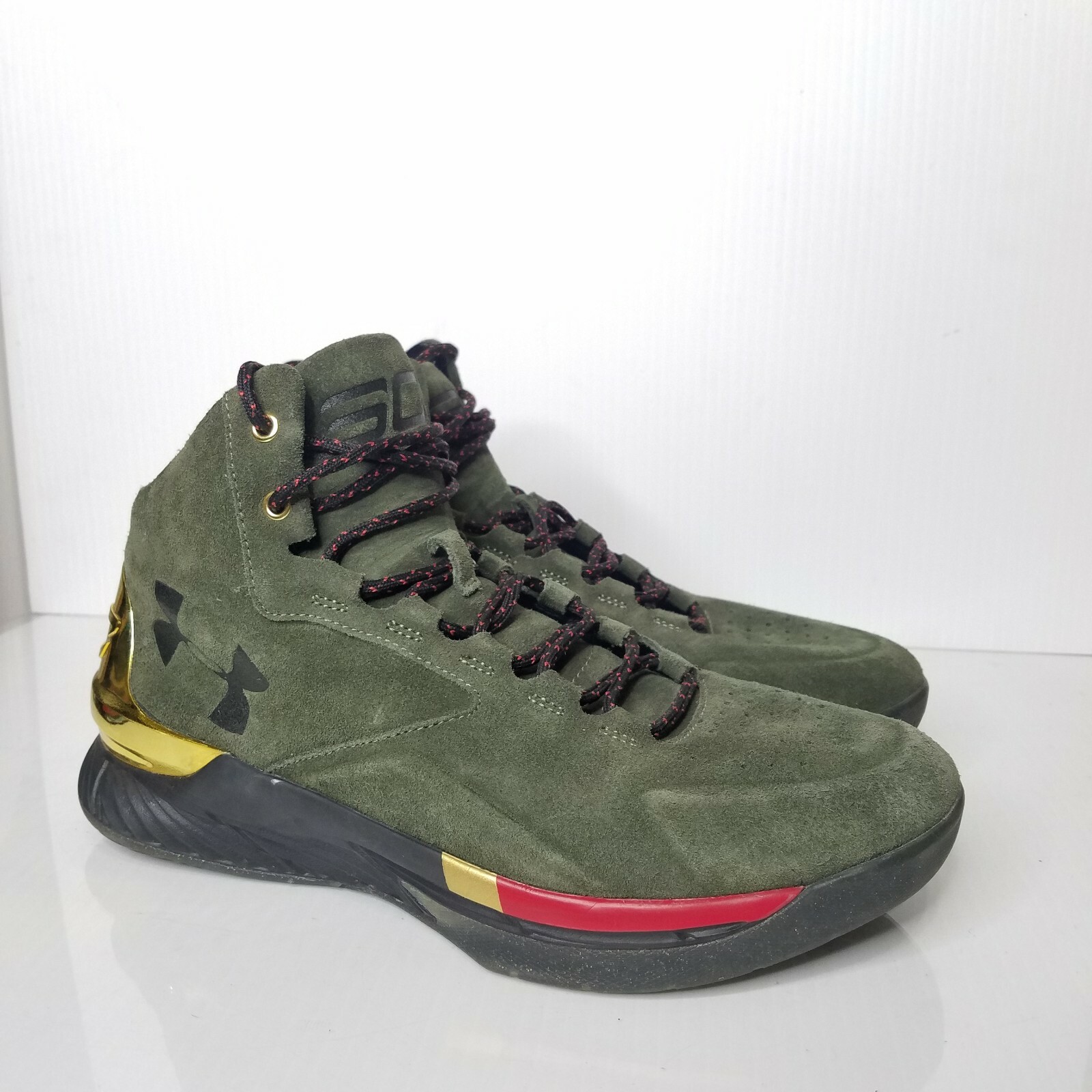 Under Armour Curry 1 Lux Mid Suede 
