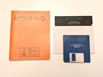 Psygnosis - Atomino (IBM PC, Amstrad, Tandy, and Compatibles)