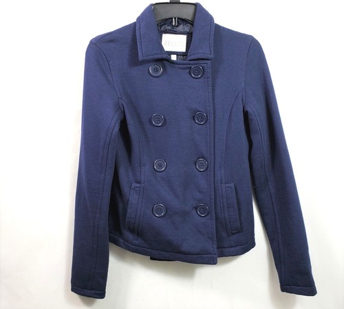 Delias Navy Peacoat Jacket Size Small 
