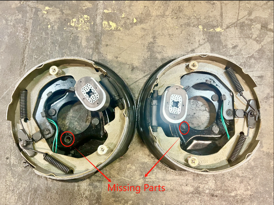 Hydraulic Trailer Brake Kit - 10" X 2 1/4" - Free Backing - E - Foto 8