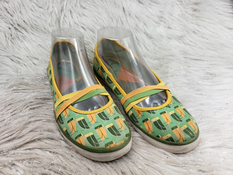 KEDS Eleanor Green Casual Mary Jane Flats Size 7 / 37.5 - Image 4 of 4