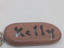 Namesake "Kelly" Wooden Keychain