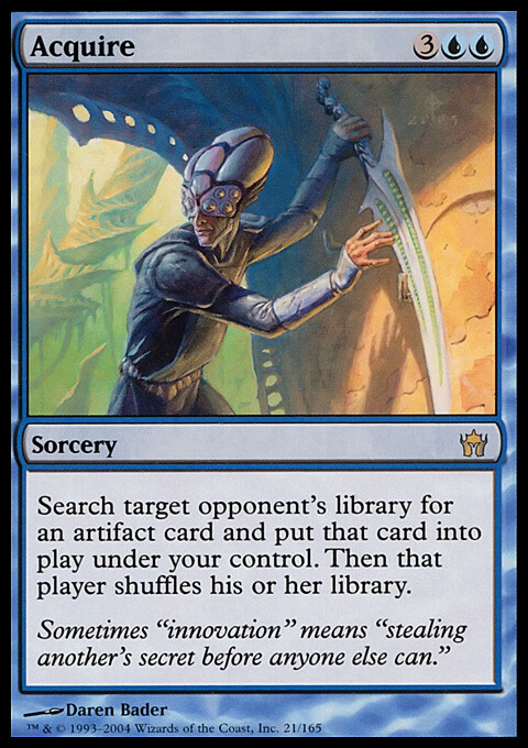 MTG Magic the Gathering Acquire (21/165) Fifth Dawn LP