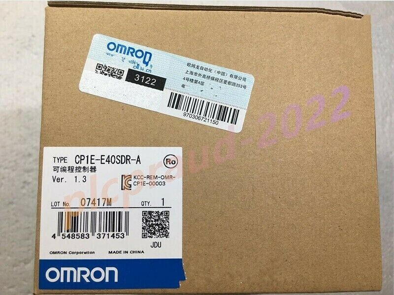 NEW Original Omron CP1E-E40SDR-A PLC Programming Controller CP1E