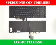 TASTIERA PER LENOVO IDEAPAD 80TV-02EPAU 310-15ABR 310-15IAP RETROILLUMINATA