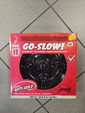 DOGIT Go-Slow Anti-Schling-Napf Schwarz 600 ml