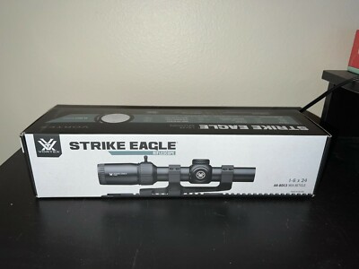Vortex Strike Eagle 1-6x 24mm Rifle Scope with Vortex Rifle Rings