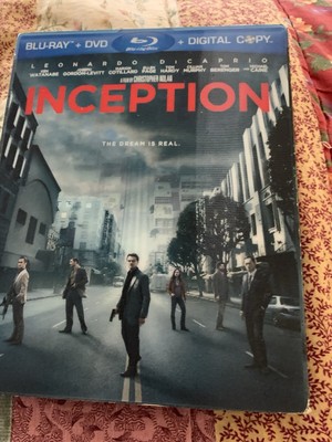 Inception (Blu-ray/DVD, 2010, 2-Disc Set)