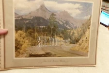 Chevron Standard Oil Art Prints, See Your West 1940s