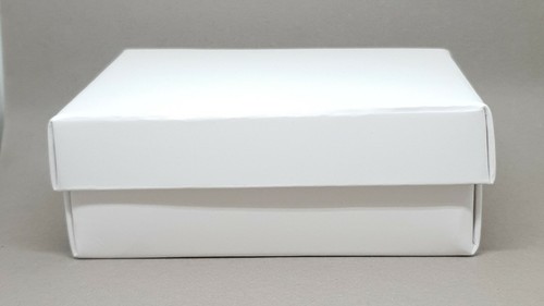 Block Colour Gift Box & Lid Square Rectangle Matte Laminate Gloss, Choose Colour - Picture 136 of 143