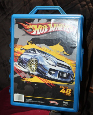 Hot Wheels Car Case Mattel 2007 Holder - 48 Cars.