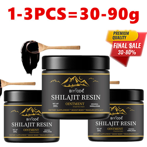 30g Pure 100% Himalayan Shilajit Body Care Cream for Soft Resin, Organic 1-3PCS - Picture 6 of 21