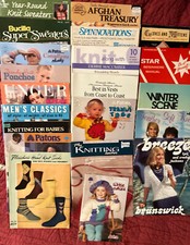 Knitting Patterns - 31 Assorted Booklets and Magazines - Great Assortment