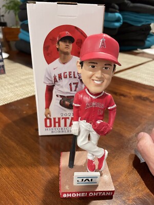 Shohei Ohtani Historic Season Bobblehead LA Angels Stadium